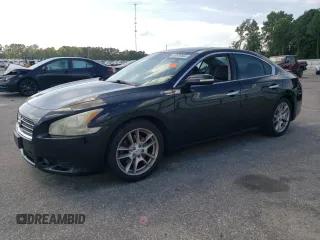 2010 Nissan Maxima SV with VIN 1N4AA5AP1AC858903, listed as a Copart auction lot 62579565 with 208,100 mi miles and Salvage title. Bid and sale history available at DreamBid. Image 1.