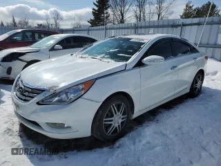 2013 Hyundai Sonata Limited with VIN 5NPEC4AC6DH709229, listed as a Copart auction lot 47010085 with 147,926 mi miles and Salvage title. Bid and sale history available at DreamBid. Image 1.