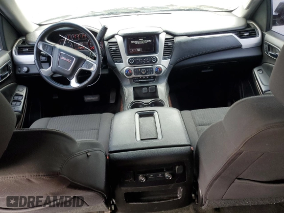 2016 GMC Yukon XL SLE with VIN 1GKS1FKCXGR479666, listed as a Copart auction lot 46640135 with 106,345 mi miles and Salvage Title. Bid and sale history available at carsss.com. Image 8.