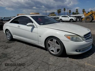 2008 Mercedes-Benz CL with VIN WDDEJ76X08A017795, listed as a Copart auction lot 51297865 with 166,915 mi miles and Clean Title. Bid and sale history available at DreamBid. Image 4.