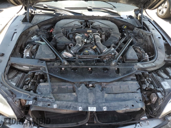 2014 BMW 7 Series ALPINA B7 with VIN WBAYE8C57ED136312, listed as a Copart auction lot 56057305 with 137,127 mi miles and Salvage title. Bid and sale history available at DreamBid. Image 11.