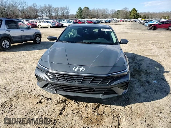 2024 Hyundai Elantra SEL with VIN KMHLM4DG3RU817352, listed as a Copart auction lot 46942885 with 24,432 mi miles and Salvage Title. Bid and sale history available at carsss.com. Image 11.