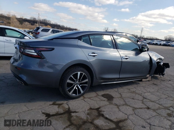 2023 Nissan Maxima SV z VIN 1N4AA6CV8PC508789, wystawiony jako Copart lot #53299395 z przebiegiem 39 005 mil mil oraz Szkoda całkowita • Salvage title. Historia ofert i sprzedaży dostępna na DreamBid. Obrazek 3.