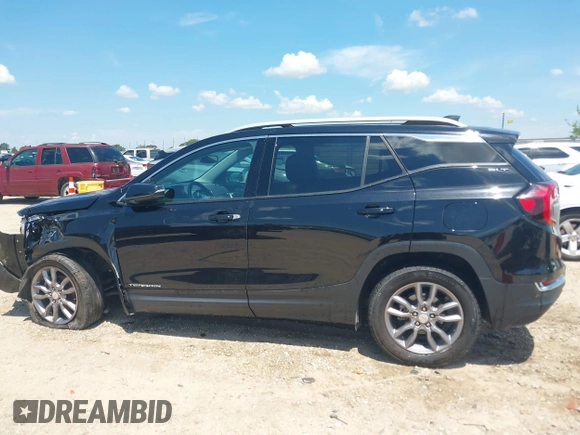 2024 GMC Terrain SLT with VIN 3GKALPEG7RL137192, listed as a IAAI auction lot 42608482 with 40,961 mi miles and . Bid and sale history available at DreamBid. Image 14.