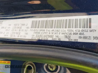 2017 Ram 2500 Tradesman with VIN 3C6UR5CL6HG790882, listed as a IAAI auction lot 42075668 with 125,236 mi miles and . Bid and sale history available at DreamBid. Image 9.