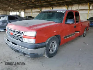 2003 Chevrolet Silverado 1500 with VIN 2GCEC19T831372422, listed as a Copart auction lot 53981285 with 225,697 mi miles and Salvage Title. Bid and sale history available at carsss.com. Image 1.
