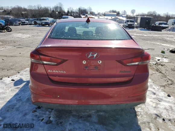 2018 Hyundai Elantra SEL with VIN 5NPD84LF2JH234453, listed as a Copart auction lot 88575475 with 152,470 mi miles and Salvage Title. Bid and sale history available at carsss.com. Image 6.