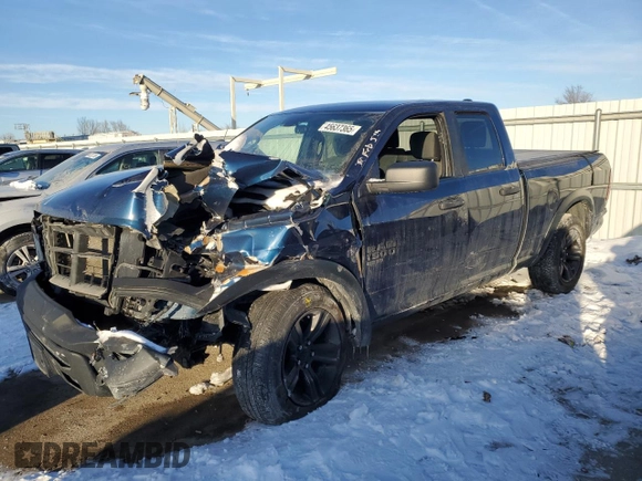 2021 Ram 1500 Warlock with VIN 1C6RR7GG2MS513910, listed as a Copart auction lot 45637365 with Not provided miles and Salvage title. Bid and sale history available at DreamBid. Image 1.