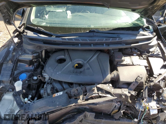 2014 Kia Forte EX with VIN KNAFX4A8XE5049893, listed as a Copart auction lot 45494595 with 116,270 mi miles and Salvage Title. Bid and sale history available at carsss.com. Image 11.