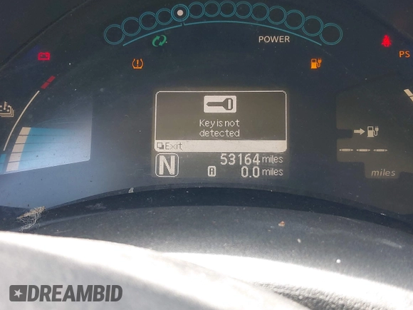 2014 Nissan LEAF SL z VIN 1N4AZ0CP8EC334260, wystawiony jako IAAI lot #42290440 z przebiegiem 53 164 mil mil oraz . Historia ofert i sprzedaży dostępna na DreamBid. Obrazek 13.