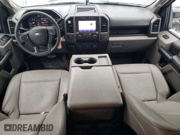 2022 Ford F-250 XL with VIN 1FT7X2B68NED37016, listed as a Copart auction lot 45177185 with 38,308 mi miles and Salvage Title. Bid and sale history available at DreamBid. Image 8.