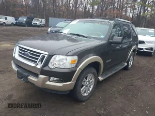 2006 Ford Explorer Eddie Bauer z VIN 1FMEU74816UA22444, wystawiony jako IAAI lot #41847473 z przebiegiem 201 308 mil mil oraz . Historia ofert i sprzedaży dostępna na DreamBid. Obrazek 2.