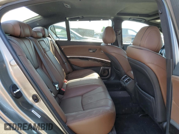 2019 Acura RLX Hybrid Advance Pkg with VIN JH4KC2F98KC000152, listed as a Copart auction lot 50543715 with 55,179 mi miles and Salvage Title. Bid and sale history available at carsss.com. Image 10.