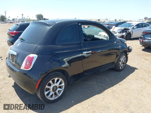 2017 FIAT 500 Pop z VIN 3C3CFFKR9HT584332, wystawiony jako IAAI lot #42313257 z przebiegiem 131 182 mil mil oraz . Historia ofert i sprzedaży dostępna na DreamBid. Obrazek 4.