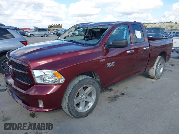 2016 Ram 1500 Express with VIN 1C6RR7FT2GS365521, listed as a IAAI auction lot 41123674 with 88,762 mi miles and . Bid and sale history available at DreamBid. Image 2.