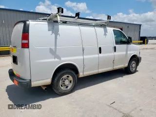 2020 Chevrolet Express Cargo with VIN 1GCWGAFP3L1256261, listed as a Copart auction lot 63351035 with 166,315 mi miles and Clean title. Bid and sale history available at DreamBid. Image 3.
