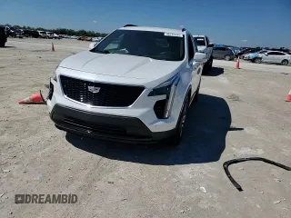 2021 Cadillac XT4 FWD Sport with VIN 1GYFZER42MF076951, listed as a Copart auction lot 46797935 with 35,886 mi miles and Salvage Title. Bid and sale history available at DreamBid. Image 12.