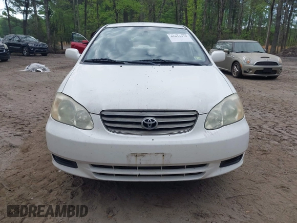 2003 Toyota Corolla CE with VIN JTDBR32EX30046514, listed as a IAAI auction lot 42013470 with 209,504 mi miles and . Bid and sale history available at DreamBid. Image 12.