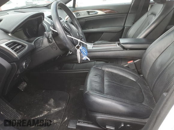 2018 Lincoln MKZ Reserve with VIN 3LN6L5F92JR602075, listed as a Copart auction lot 48020055 with 53,212 mi miles and Salvage Title. Bid and sale history available at DreamBid. Image 7.