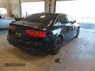 2015 Audi A4 Premium with VIN WAUBFAFL2FN044377, listed as a IAAI auction lot 41230721 with 144,942 mi miles. Bid and sale history available at carsss.com. Image 4.