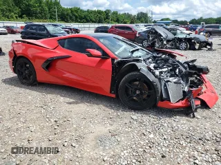 2022 Chevrolet Corvette 1LT with VIN 1G1YA2D43N5111511, listed as a Copart auction lot 57722565 with Not provided miles and Salvage title. Bid and sale history available at DreamBid. Image 4.