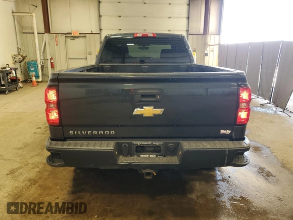 2017 Chevrolet Silverado 1500 Work Truck with VIN 1GCVKNEC8HZ390613, listed as a Copart auction lot 52018655 with 192,993 mi miles and Clean Title. Bid and sale history available at carsss.com. Image 6.