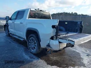2023 Toyota Tundra Limited with VIN 5TFJA5DB8PX070681, listed as a IAAI auction lot 41617433 with 57,693 mi miles and . Bid and sale history available at DreamBid. Image 3.