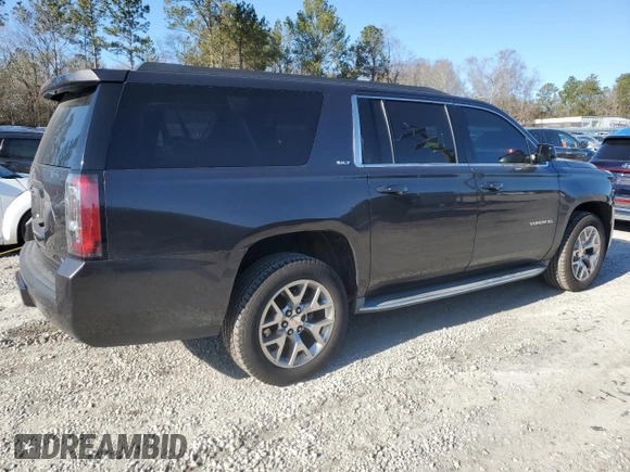 2015 GMC Yukon XL SLT with VIN 1GKS1HKC3FR188825, listed as a Copart auction lot 88904935 with 201,178 mi miles and Salvage Title. Bid and sale history available at carsss.com. Image 3.
