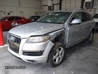 2014 Audi Q7 Premium Plus with VIN WA1LGAFE8ED004177, listed as a IAAI auction lot 42757437 with 183,830 mi miles and . Bid and sale history available at DreamBid. Image 17.