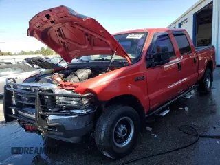 2004 Ford Super Duty F-250 XL with VIN 1FTNW21L24EC98682, listed as a Copart auction lot 82095814 with 52,605 mi miles and Salvage Title. Bid and sale history available at carsss.com. Image 1.