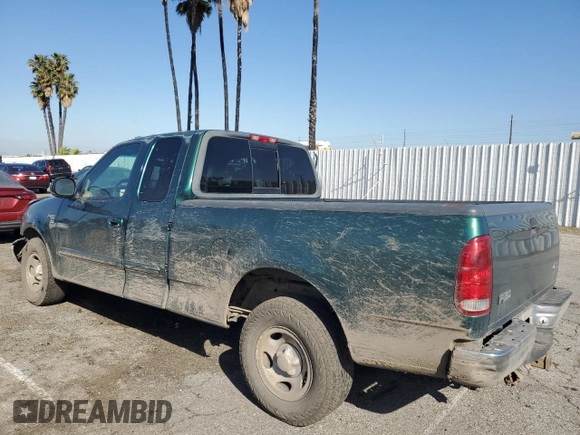 1999 Ford F-150 XL with VIN 1FTRX17L8XKB06509, listed as a Copart auction lot 49062185 with 110,582 mi miles and Salvage Title. Bid and sale history available at carsss.com. Image 2.