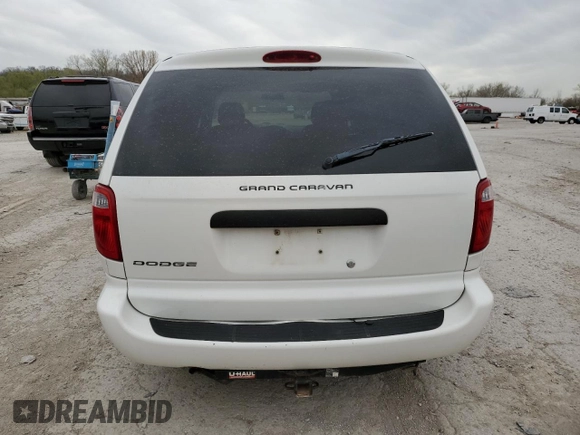 2006 Dodge Grand Caravan SE with VIN 1D4GP24E66B653668, listed as a Copart auction lot 51822155 with 151,746 mi miles and Salvage title. Bid and sale history available at DreamBid. Image 6.