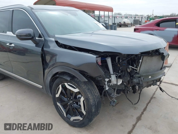 2024 Kia Telluride S with VIN 5XYP64GC1RG526939, listed as a IAAI auction lot 41619752 with 6,042 mi miles and . Bid and sale history available at carsss.com. Image 6.