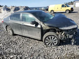 2014 Honda Accord Sedan EX-L with VIN 1HGCR2F85EA092155, listed as a Copart auction lot 49164215 with 0 mi miles and Salvage Title. Bid and sale history available at carsss.com. Image 4.