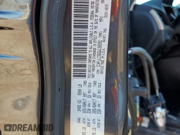 2016 Jeep Cherokee Latitude with VIN 1C4PJLCS6GW126591, listed as a Copart auction lot 85750654 with 106,428 mi miles and Salvage Title. Bid and sale history available at carsss.com. Image 14.