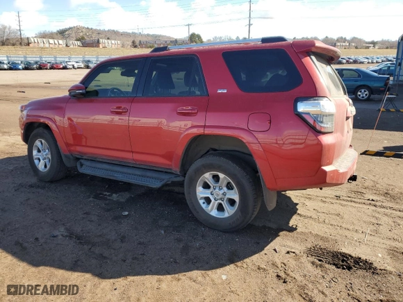 2023 Toyota 4Runner SR5 Premium with VIN JTENU5JR7P6129960, listed as a Copart auction lot 47502895 with 26,665 mi miles and Salvage Title. Bid and sale history available at carsss.com. Image 2.