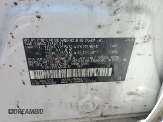 2018 Toyota RAV4 XLE with VIN 2T3RFREV8JW750032, listed as a Copart auction lot 53676475 with Not Provided miles and Salvage Title. Bid and sale history available at DreamBid. Image 13.