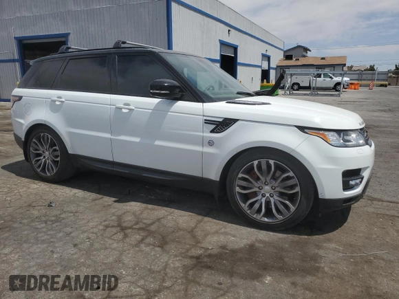 2014 Land Rover Range Rover Sport Supercharged with VIN SALWR2TF3EA388959, listed as a Copart auction lot 53916145 with 111,575 mi miles and Salvage title. Bid and sale history available at DreamBid. Image 4.