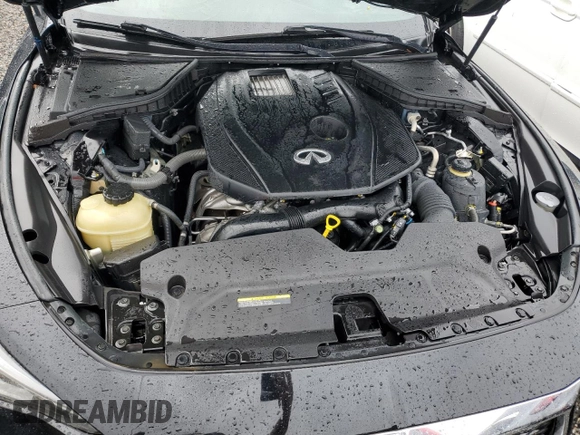 2018 Infiniti Q60 Luxe with VIN JN1CV7EK4JM200250, listed as a Copart auction lot 74010024 with 50,146 mi miles and Non Repairable. Bid and sale history available at carsss.com. Image 11.