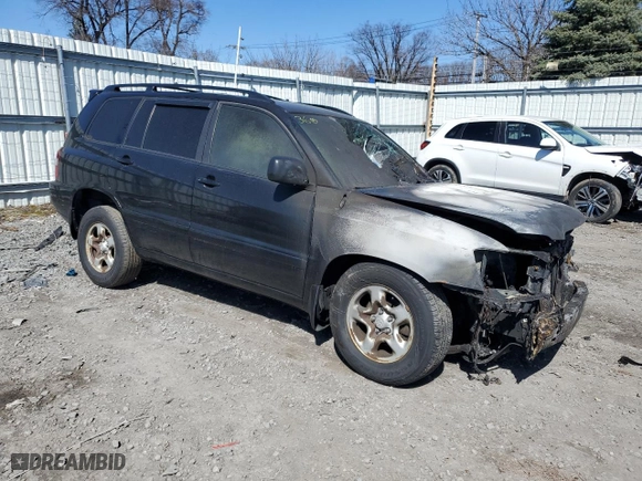 2007 Toyota Highlander with VIN JTEHD21A170046761, listed as a Copart auction lot 50753535 with 0 mi miles and Salvage Title. Bid and sale history available at carsss.com. Image 4.