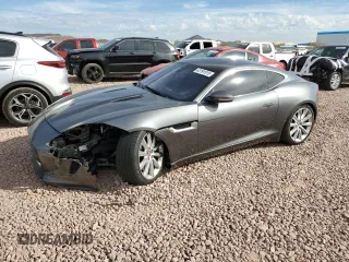 2017 Jaguar F-Type Premium with VIN SAJWA6AT3H8K46803, listed as a Copart auction lot 43191515 with 43,677 mi miles and Salvage Title. Bid and sale history available at DreamBid. Image 1.