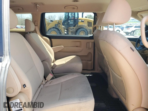 2017 Kia Sedona LX with VIN KNDMB5C17H6228387, listed as a Copart auction lot 51953475 with 131,202 mi miles and Salvage Title. Bid and sale history available at carsss.com. Image 11.