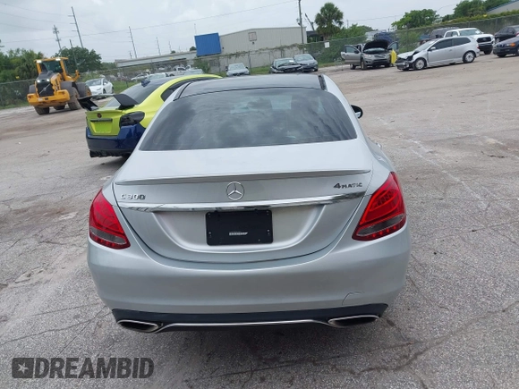 2018 Mercedes-Benz C 300 with VIN WDDWF4KB6JR398171, listed as a IAAI auction lot 42444653 with Not provided miles and . Bid and sale history available at DreamBid. Image 15.