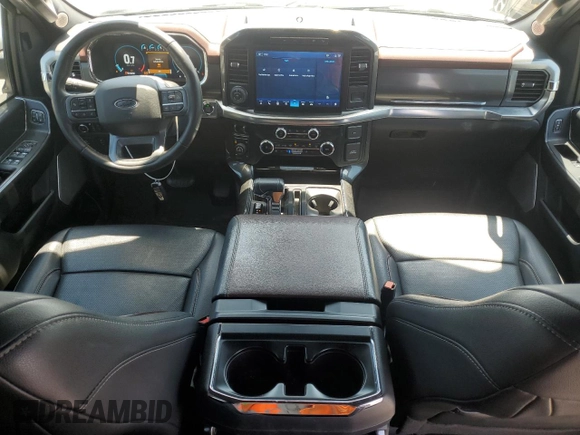 2022 Ford F-150 XL with VIN 1FTFW1E85NFA47493, listed as a Copart auction lot 56224385 with 51,614 mi miles and Clean Title. Bid and sale history available at DreamBid. Image 8.