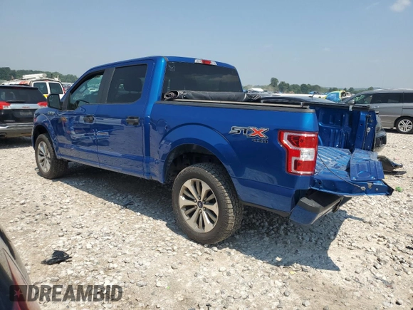 2018 Ford F-150 XL with VIN 1FTEW1EP4JFC94209, listed as a Copart auction lot 65153355 with 87,866 mi miles and Clean title. Bid and sale history available at DreamBid. Image 2.
