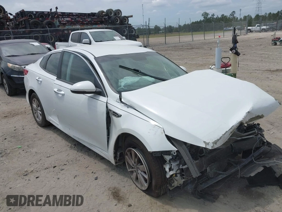 2018 Kia Optima S with VIN 5XXGT4L3XJG244516, listed as a IAAI auction lot 42136414 with 96,000 mi miles and . Bid and sale history available at DreamBid. Image 1.