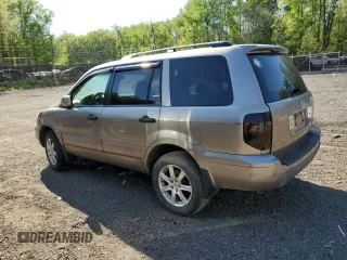 2003 Honda Pilot EX with VIN 2HKYF18503H579800, listed as a Copart auction lot 53681645 with 207,095 mi miles and Salvage Title. Bid and sale history available at DreamBid. Image 2.