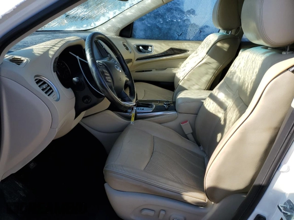 2015 Infiniti QX60 with VIN 5N1AL0MNXFC536958, listed as a Copart auction lot 45581365 with 226,958 mi miles and Salvage Title. Bid and sale history available at DreamBid. Image 7.
