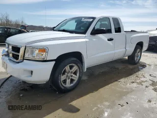 2008 Dodge Dakota SLT with VIN 1D7HW42K08S520311, listed as a Copart auction lot 49389065 with 99,646 mi miles and Salvage Title. Bid and sale history available at carsss.com. Image 1.