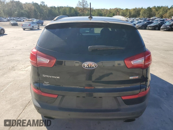 2011 Kia Sportage SX with VIN KNDPCCA61B7149294, listed as a Copart auction lot 81739024 with 188,587 mi miles and Clean Title. Bid and sale history available at carsss.com. Image 6.